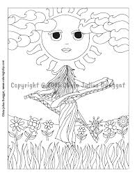 Groovy Bohemian Coloring Pack 2 Adult Coloring Pages Coloring Pages Color