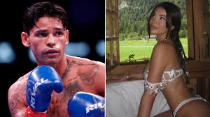 Ryan Garcia announces new influencer girlfriend following divorce from  model ex-wife Andrea Celina - who gave birth to their second child less  than two months ago - as boxing star reveals he