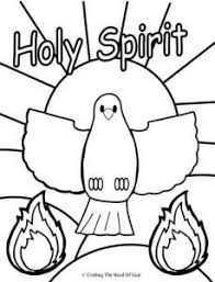 Holy Spirit Crafting The Word Of God Holy Spirit Craft Bible Crafts Pentecost Sunday School