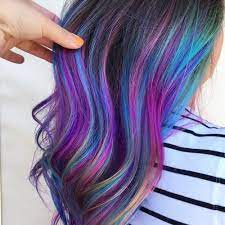 I wish i was a natural blonde so i can continue to go through the rainbow, but i also miss and love my silky asian da 23 Incredible Examples Of Blue And Purple Hair In 2021