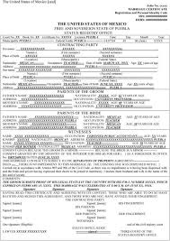 English Translation Mexican Birth Certificate Translation Template Pdf Mexican Marriage Certificate Translation Template 4 Templates Example Templates Exa Marriage Certificate Birth Certificate Template Certificate Templates