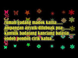 Mengandung nasihat dan ajaran orang tua. Contoh Pantun Adat Minangkabau Contoh Soal Dan Materi Pelajaran 3