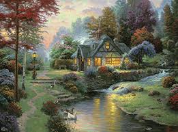 Welcome to all jigsaw puzzles. Thomas Kinkade Puzzles A Must Have For Fans Of The Painter Of Light
