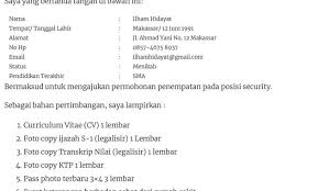 Artinya, peluang anda untuk dapat diterima di perusahaan tertentu akan lebih besar. Job Fair 3 Cara Daftar Dan Contoh Surat Lamaran