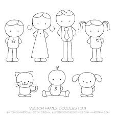 Pin By Wannabcute On My Saves In 2021 Family Drawing Doodles Digital Stamps