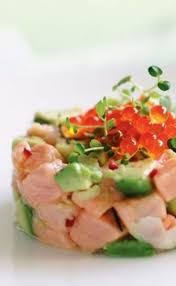 Recette Tartare De Saumon A L Avocat 750g Recette Recettes De Cuisine Saumon Tartare De Saumon