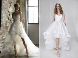 Per una cerimonia elegante di sera un abito con applicazione gioiello sul busto è la scelta perfetta (elie saab). Abiti Da Sposa Corti Si Ma Quanto Blog Valentini Spose