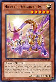 Hieratic Dragon Of Eset Yugioh Trading Cards Game Yugioh Cards