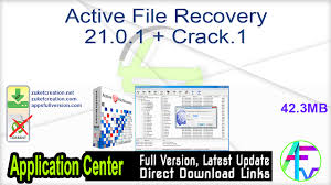 Active File Recovery 21 0 1 Crack Free Download