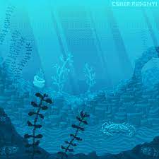 Artstation Underwater Scene Pixel Animation Csilla Rodonyi Here are only the best animated pixel wallpapers. underwater scene pixel animation