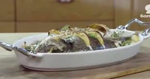 Poisson Au Four Samira Tv Les Joyaux De Sherazade Recette Poisson Au Four Daurade Au Four Recette Algerienne