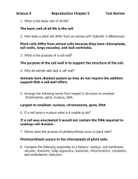 Biology unit 11 test review answer key on this page you can read or download biology 11 answer key unit 5 mhr tr in pdf format. Chapter 5 Review Answers 1