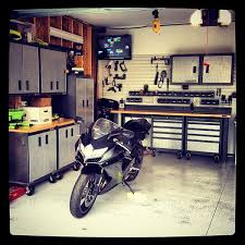 Moto revere is torontos first diy motorcycle garage and retailer. Dream Motorcycle Garages Park Your Ride In Style At Night