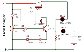 C1815 transistor, npn transistor, circuit, pinout, schematic, equivalent, replacement, manual and application notes. Http Www Zpag Net Electroniques Power 12v Charger Indicator Html Electronic Schematics Electronic Circuit Projects Electronics Basics