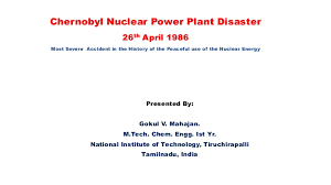 An accident has occurred at chernobyl nuclear power station. Chernobyl Disaster 1986 Ppt By Gokul V Mahajan
