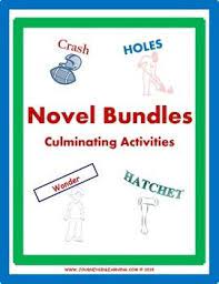 Novel Bundles Culminating Activities Elementary Reading Book Study Teaching Reading