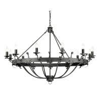 Termenul minim de executie este de 10 zile lucratoare. Candelabru Casa ScÄƒrii Din Fier Forjat Windsor Grafit H 112 408cm 12xe14x60w Eco Iluminat