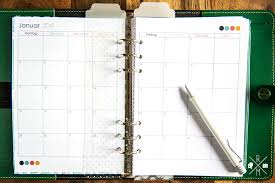 Kalender 2019 zum ausdrucken 2019 download auf freeware.de. Filofax Einlagen 2016 Zum Kostenlosen Download Rezepte Ordnungsideen Und Diy Relleomein De
