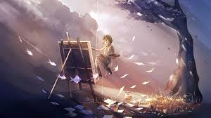 Ver más ideas sobre personajes de anime, anime, fondo de anime. 1600x900 Anime Girl Doing Painting Magical 4k 1600x900 Resolution Hd 4k Wallpapers Images Backgrounds Photos And Pictures