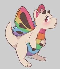 All seven dwarves' heads are very round, like. Rosie The Bashful Dragon By Awesomecuza Fur Affinity Dot Net