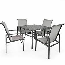 Piazza black outdoor chair set of 2. Pin On Backyard