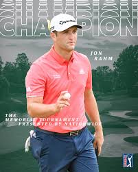 He's being forced to withdraw from the memorial despite being 100% completely. Pga Tour Jon Rahm Has Won The Memorial Tournament It S His Fourth Straight Season With A Victory Facebook