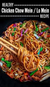 You can also use cornstarch but then this subgum recipe won't be grain free. Healthy Chicken Chow Mein Lo Mein Recipe Video Recipe