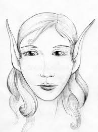 How to side eyes, drawing skills, basic tricks, easy quick pencil sketching. Elf Portrait Pencil Sketch Stock Illustration Illustration Of Artwork Artistic 49135025