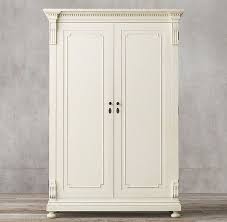 Rh S St James Armoire Evoking The Architectural Classicism Of Turn Of The Century Design St James Is Grand In Armoire Restoration Hardware Carved Furniture