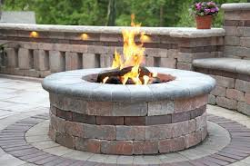 Image result for unilock fire features