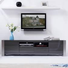 B Modern Bm 100 Gry Composer 79 Inch Contemporary Tv Stand High Gloss Gray Lacquer In 2020 Contemporary Tv Stands Tv Stand Modern Tv Stand
