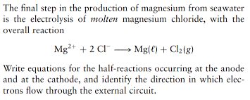 40 magnesium chloride hexahydrate is the form of magnesium chloride that is authorized by the fda for use 41 as a direct food substance (21 cfr chemical formula. Answered The Final Step In The Production Of Bartleby