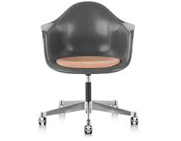 Eames Armchair With Task Base Molded Chair Chair Comfy Accent Chairs