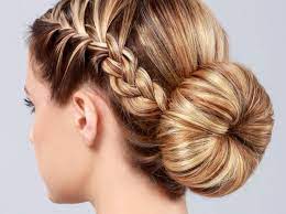 This is a great protective style, and continues to be popular and gorgeous. Hairstyle Bun Braid