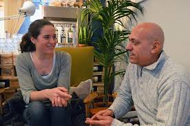 Taalmaatjes Anna en Najib