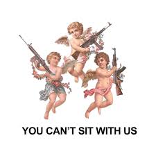 You Can T Sit With Us In 2020 Aesthetic Art Angel Wallpaper Angel Aesthetic