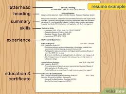 3 Ways To Keep Your Resume To One Page Wikihow