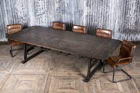 Find the quality dining tables & chairs at west elm®. Vintage Metal Dining Table Peppermill Interiors