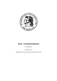 Moshe lifschitz ретвитнул(а) shrug capital. Atom Und Molekulphysik Humboldt Universitat Zu Berlin