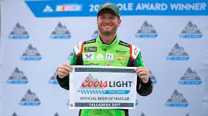 Is able to hold off kyle busch after a late pass to win the geico 500 at talladega. Talladega Qualifying Results Dale Earnhardt Jr Captures First Talladega Pole Nascar Com