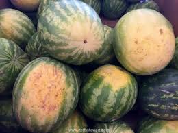 Chances are though, it's been about a year since you've bought your last watermelon. How To Select The Best Watermelons Getty Stewart