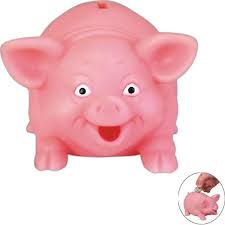Rubber Piggy Bank Rubber Pink Piggy Bank Toy With Removable Bottom Disk Piggy Custom Piggy Bank Piggy Bank