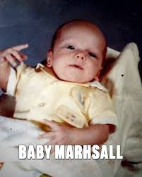 Eminem's grandson Elliot Marshall McClintock is already making headlines —  and he's only a baby 👶🧢 Hailie shared new pics yesterday, and the  resemblance between baby Elliot and young Eminem is uncanny.