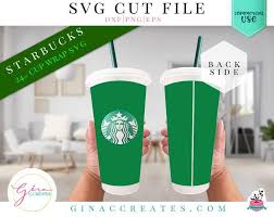Full Solid Wrap Svg Starbucks Cup Full Wrap Svg Etsy In 2020 Starbucks Cups Handmade Cups Starbucks