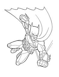 Coloring is a fun way for kids to be creative and learn how to draw and use the colors. Free Printable Batman Coloring Pages For Kids