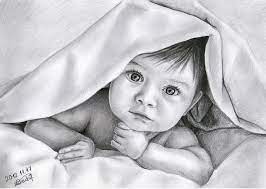 Pencil Drawing Of Babies 1000 Images About Bambini On Pinterest Pencil Drawings Pencil Portrait Drawing Baby Sketch