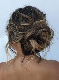 Messy Bun Updo For Special Occasions Formal Hairstyles Updo Boho Updo Hairstyles Up Hairstyles