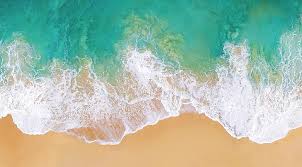 Beach Ios 11 Ocean 5k 4k Hd Wallpaper Wallpaperbetter
