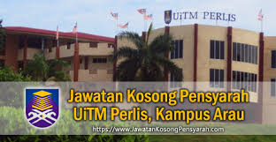 Jawatan kosong di suruhanjaya syarikat malaysia ssm 2019. Jawatan Kosong Pensyarah Uitm Cawangan Perlis Kampus Arau Jawatan Kosong Pensyarah