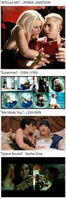 Porn-stars that was featured on Eminem music videos - 9GAG